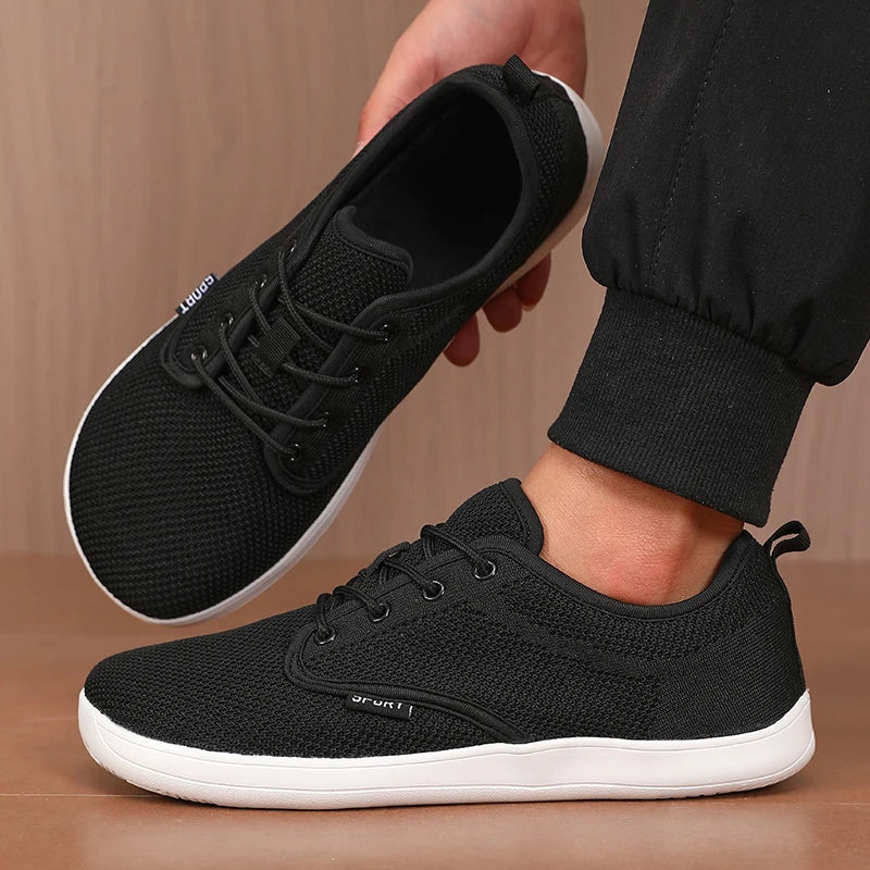 Barefoot Shoes Men's Casual Running Sports  Breathable One Foot Shoes Lightweight and Minimalist Walking Shoes Oversized