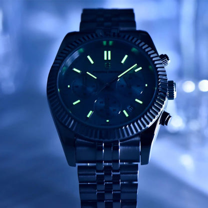 PAGANI DESIGN 2025 New VD53 luxury men quartz watch 40MM stainless steel sapphire waterproof 50m luminous C3 relojes para hombre