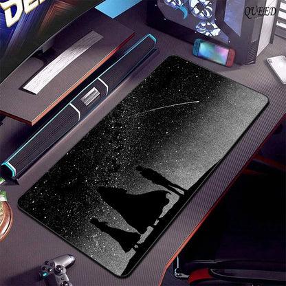 Gaming Accessories Varmilo Keyboard Computer Mousepad CS GO LOL Mouse Pad Berserk Guts Anime Dywan Gamer 900X400 XXL Desk Mats