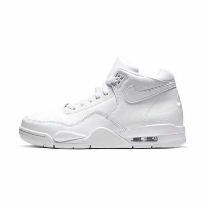 Nike Flight Legacy Mid-Top Retro Basketball Shoes with Slip-Resistant, Durable, and Cushioned Construction Unisex BQ4212-102