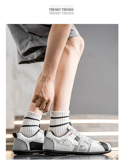 Buty męskie letnie, nowe, z siateczki, oddychające, młodzieżowe, rekreacyjne, do biegania, do chodzenia, lekkie trampki, Zapatillas