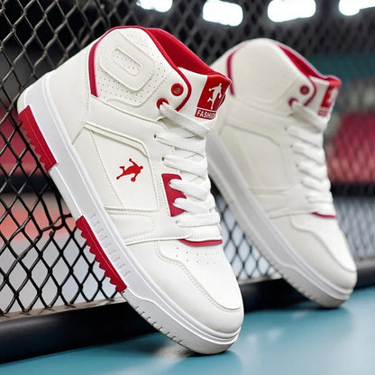 Men's Low-Top Casual Sports Shoes Fashion Basketball Sneakers Street Style Skateboarding Shoes for Teens