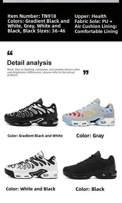 Fashionable Casual Sports Men's Shoes Outdoor Travel Large Size Versatile Daily Classic Running Shoes Breathable Lightweight ...