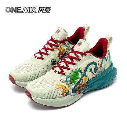 Onemix original Running Shoes for Men Ultralight Wear-resistant Gym outdoor women Workout Breathable Sports Male Sneaker