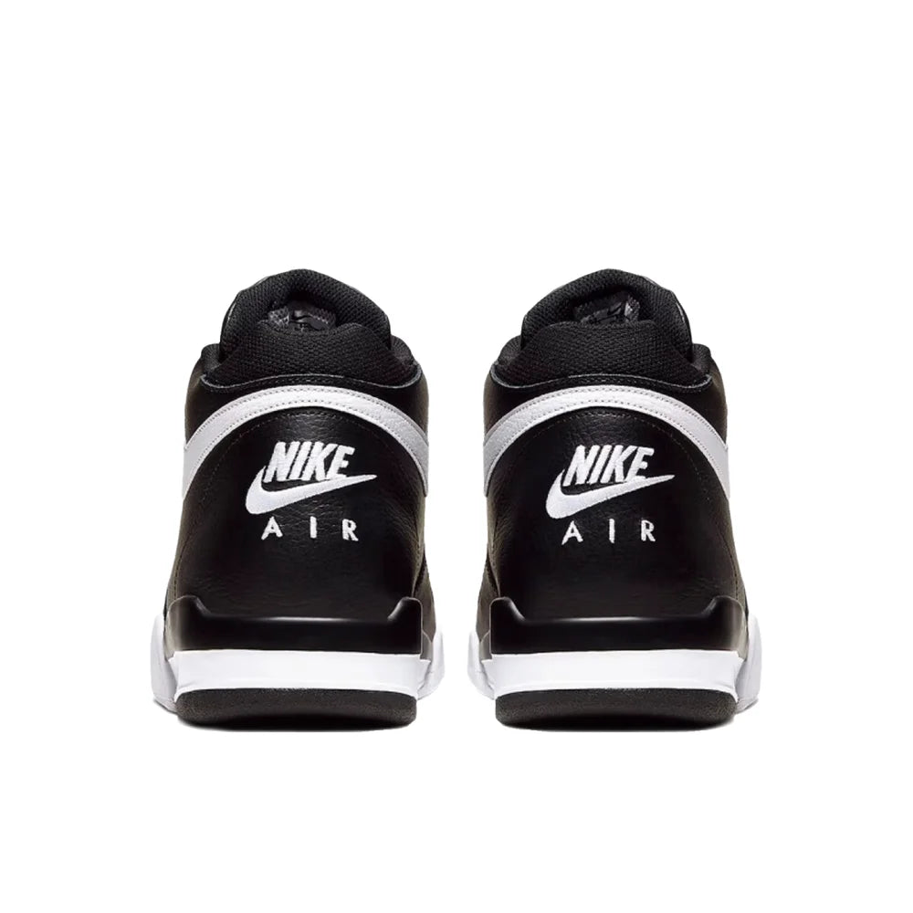Nike Flight Legacy Mid-Top Retro Basketball Shoes with Slip-Resistant, Durable, and Cushioned Construction Unisex BQ4212-002