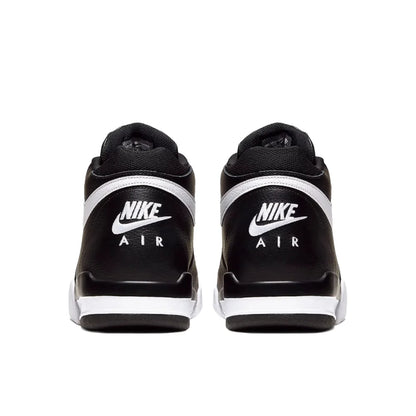 Nike Flight Legacy Mid-Top Retro Basketball Shoes with Slip-Resistant, Durable, and Cushioned Construction Unisex BQ4212-002