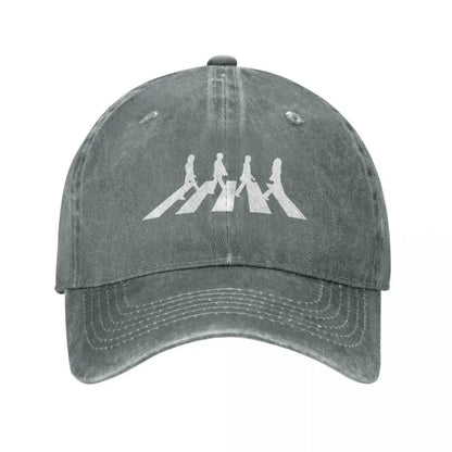 Minimalistic Abbey Road B-Beatles Baseball Cap Accessories for Men Women Fashion Headwear Trucker Hats Adjustable Fit