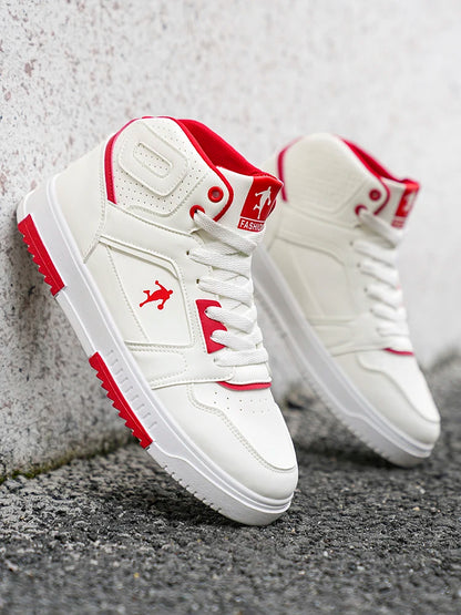 Men's Low-Top Casual Sports Shoes Fashion Basketball Sneakers Street Style Skateboarding Shoes for Teens