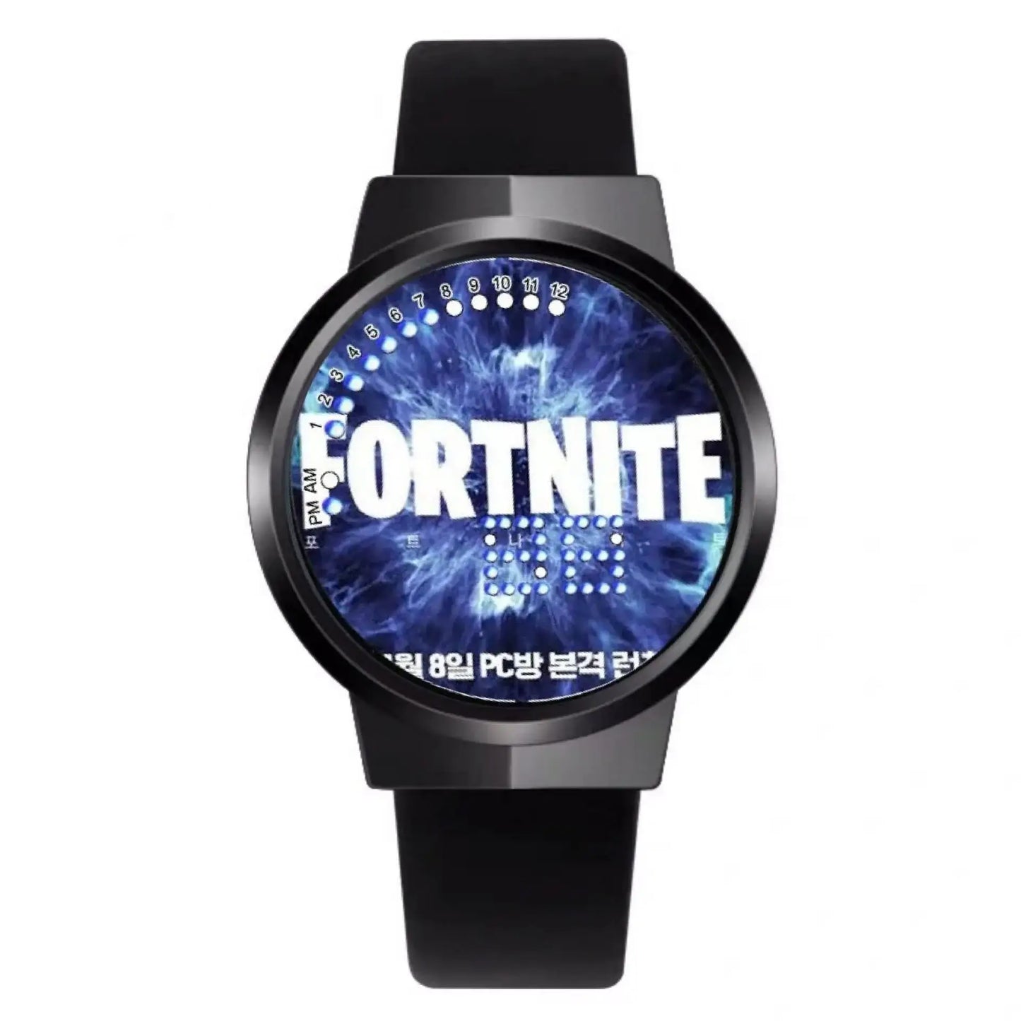 Orologio Fortnite Cute Fashion Cartoon personalizzato Kawaii Touch con luce notturna LED, orologio elettronico per studenti, regalo per amici