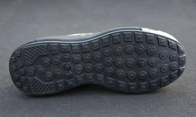 Ténis masculinos em couro PU, impermeáveis, desportivos e casuais; sapatos leves, respiráveis, planos e antiderrapantes; Zapatillas Hombre