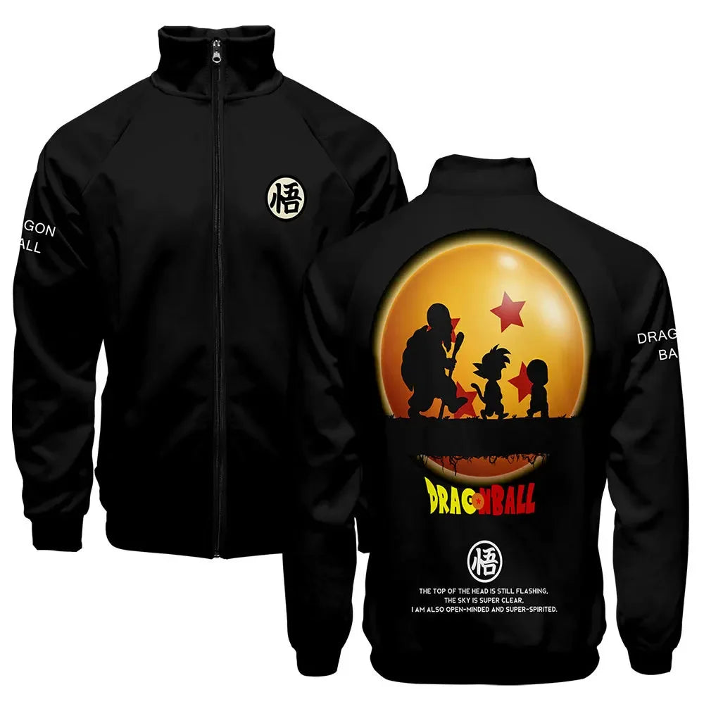 Dragon Ball Goku Hoodies Kids Boys Sweatshirts Anime Clothes Costume Hoody Gohan Beerus Pullovers Men Women Tracksuits Tops