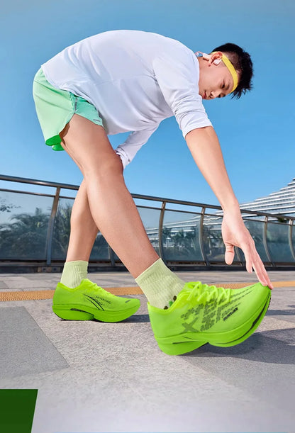 IRUNSVAN Carbon Plate Sports Shoes Marathon Professional Running Shoes Shock Absorbent Breathable Jogging Shoes unisex 095
