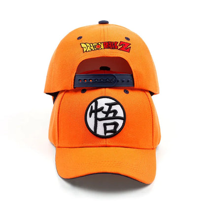 Dragon Ball Z justerbar basebollkeps Anime Goku sommarhatt för föräldrar och barn Hip Hop-keps för pappa Män Pojkar Utomhus- och sportkepsar Present