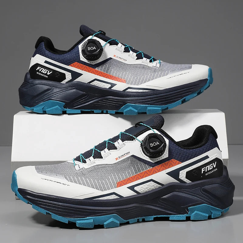 Men's Breathable Casual Sneakers Luxury Trainer Fashion Loafers Running Shoes - Comfortable Race Shoes for Male