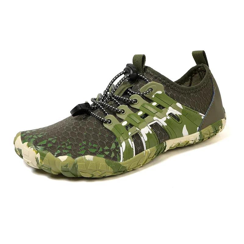 Men Women Water shoes Upstream Wading Swimming Barefoot Five Fingers Aqua Shoes Colorful Beach Seaside Light Unisex Sneakers New