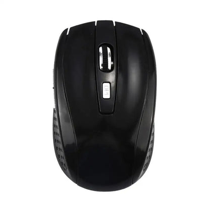 Rato Ótico Sem Fios 2.4GHz com Recetor USB para Gaming, 6 Botões, para Computador, PC e Portátil, Acessórios