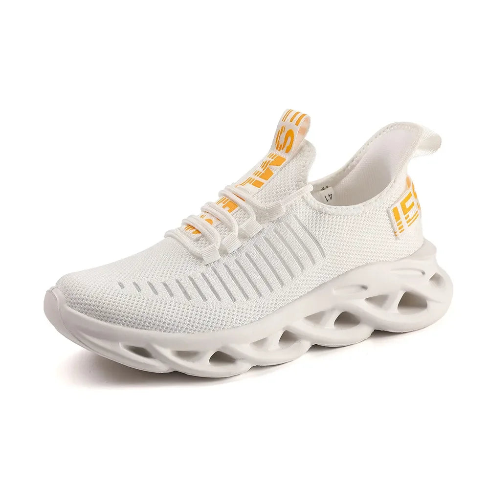 New Running Sneakers Newest Breathable Comfort For Women Low Top Large Size Men's Sports Increase Shoes Mesh Jogging Casual