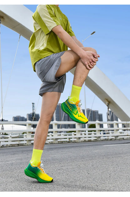 Men Running Shoes Carbon Board Speciality Sports Breathable Lightweight Women's Comfortable Athletic Nonskid Marathon Sneakers