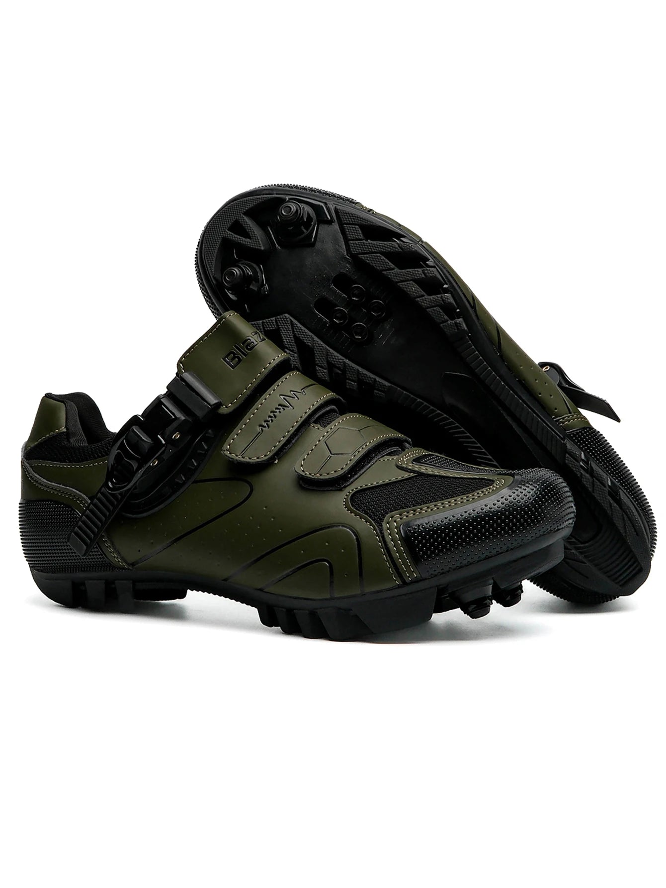 Spring 2025，MTB Cycling Shoes With Clamps For Men,Carbon Sports Shoes, Speed, Mountain Running，Mountain Bike Shoes