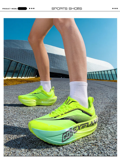 Marathon Men Running Shoes Carbon Board Speciality Sports Breathable Lightweight Women's Comfortable Chunta Athletic Sneakers