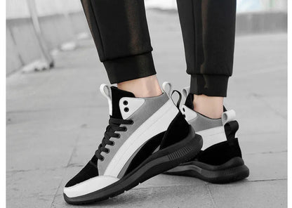 High-top Heightening Shoes Elevator Shoe Height Increase Footwear Men Height Increase Insole 6CM 8CM 10CM Sneakers Shoes