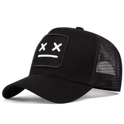 Unisex XX vezeni bejzbolski kape s mrežicom, podesive ležerne kape, proljetne i ljetne kape za vanjsku upotrebu s UV-zaštitom