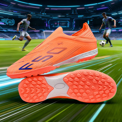 New Men's Football Boots Grass Cleats Futsal Comfortable Turf Soccer Shoes Sport Ultralight Fg Non Slip Indoor Adult Non-Slip
