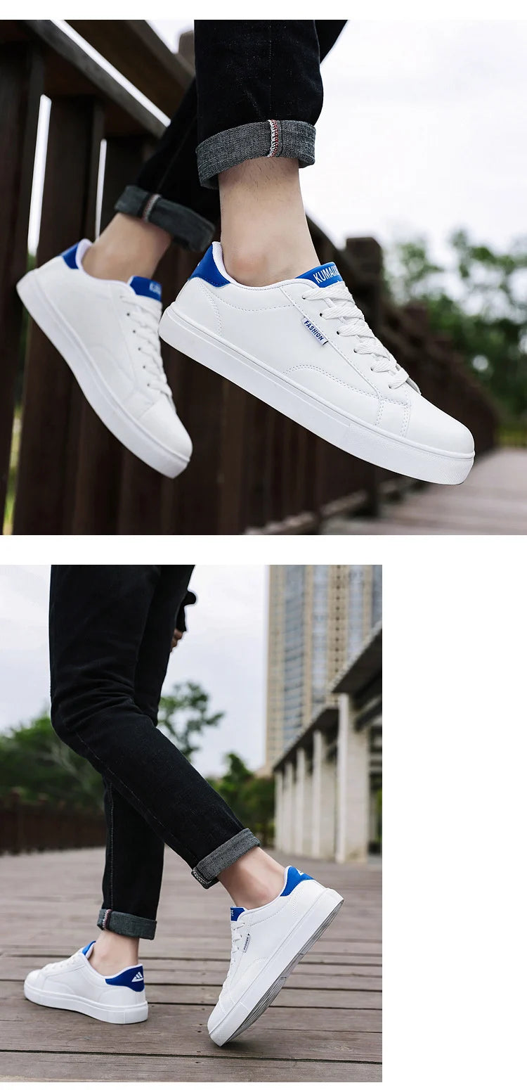 Scarpe da skateboard casual da uomo, scarpe bianche, scarpe da tempo libero per attività all'aperto, sneakers, scarpe da passeggio traspiranti, scarpe basse, Chaussure Homme 39-48