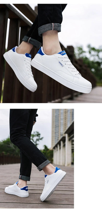 Scarpe da skateboard casual da uomo, scarpe bianche, scarpe da tempo libero per attività all'aperto, sneakers, scarpe da passeggio traspiranti, scarpe basse, Chaussure Homme 39-48