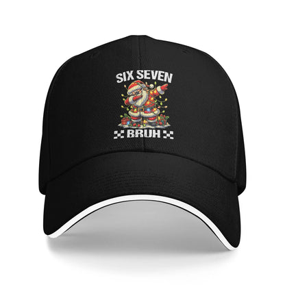 67 Six Seven 6-7 Casquette de baseball « Popular Steal » Brainrot Gaming Meme Sandwich Caps Hommes Femmes Respirante Dad Hat Plein air