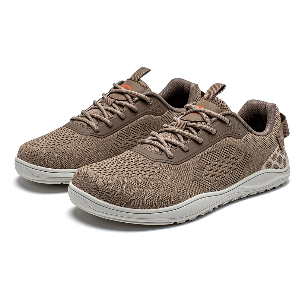 HOBIBEAR Knit Barefoot Shoes Unisex Zero Drop Wide Toe Sneaker Minimalist Breathable Causal Walking Shoes