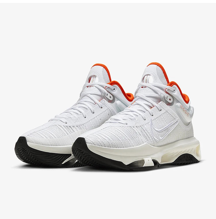 Nike äkta nya dämpande och andningsbara mid-top basketskor för herr DJ9432-500