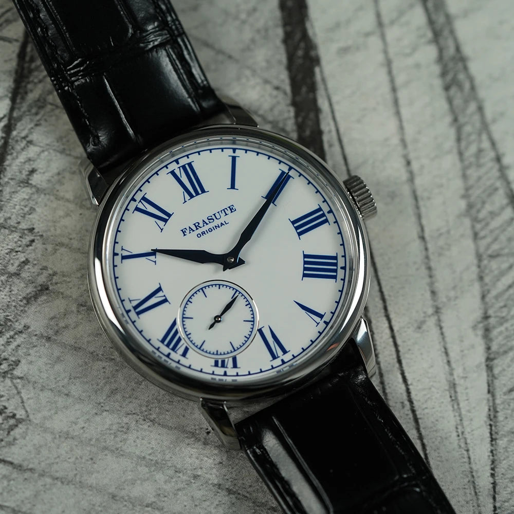 FARASUTE 2026 Fashion Power Reserve 80 hours Hangzhou Customized Movement Manual Mechanical Watch For Men Sapphire Crystal reloj