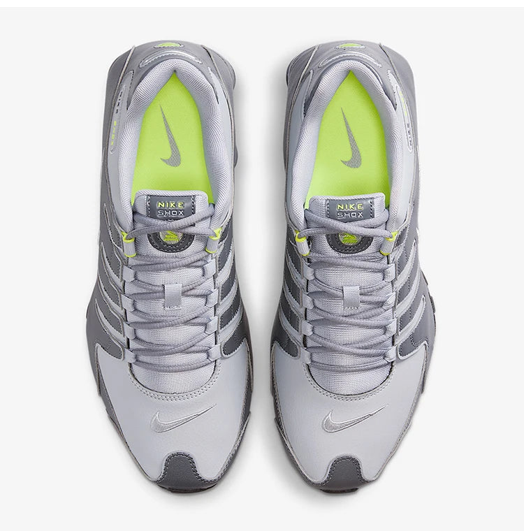 Nike Authentic Autumn Style Men's Shock Absorption Wear Resistant Low-Top Running Shoes 378341-009