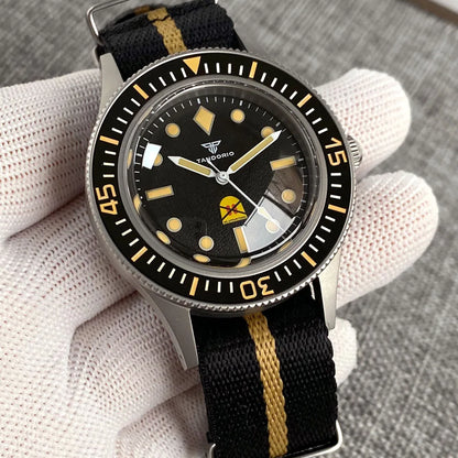 Super luminous Tandorio 50-Fathoms 40mm Sapphire Glass 200m Waterproof Ghost Pattern Miyota 8215 Automatic Movement Men Watch