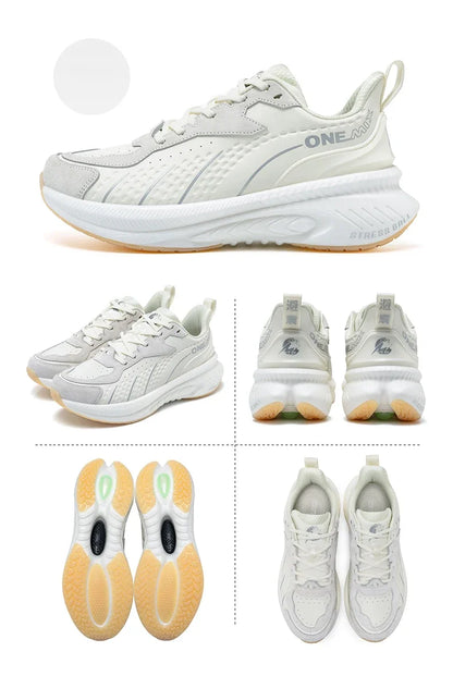 ONEMIX 2025 Winter Training Running Shoes for Men Sport Shoes Leather Warm Wear-Resistant Female Jogging Shoes Walking Sneakers