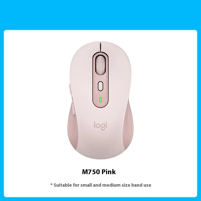 Logitech M750 Wireless Mouse 2.4GHz USB Receiver, 2000 DPI Portable Wireless Mouse for PC, Laptop, Office & Home Use