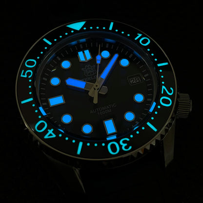 STEELDIVE SD1968 44MM Ceramic Bezel Insert Stainless Steel Case 1000m Waterproof NH35 Dive Watch Automatic