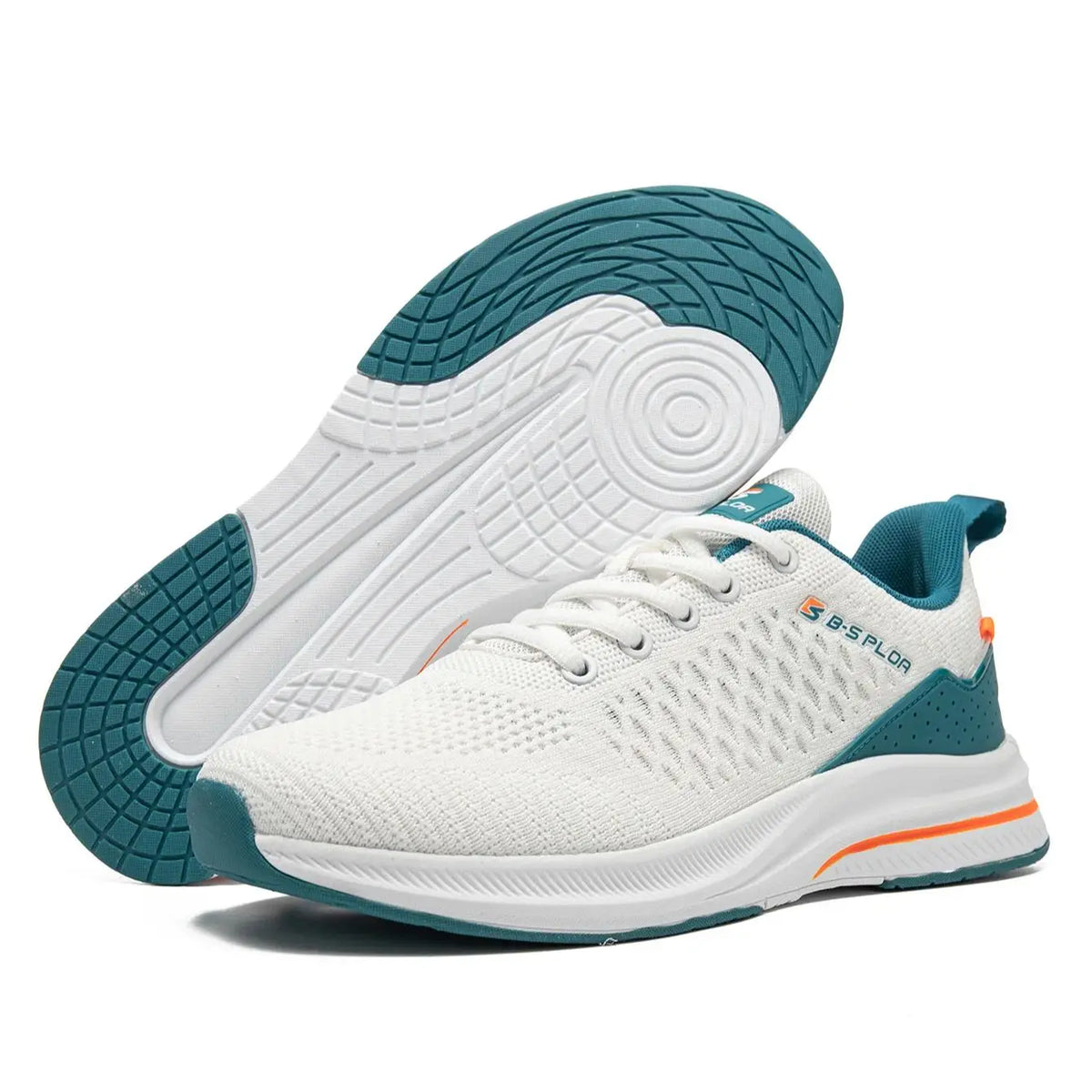 Ténis de corrida para homem Baasploa – Ténis casuais de malha, leves e de design, para corrida, respiráveis, com atacadores, para caminhada desportiva