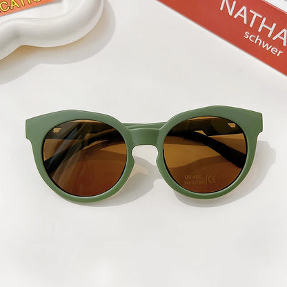 2026 Kids Personality Classic Outdoor Sun Protection Sunglasses Boys Girls Colors Protect Eyes Baby UV400 Sunglasses Children