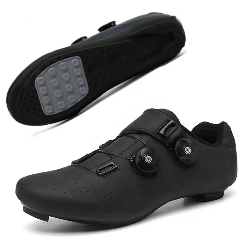 New Cycling Shoes Men's Self-locking Racing Road Cycling Sports Shoes Lockless Training Shoes Women's SPD Cleats Cycling Shoes