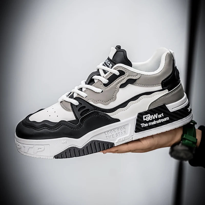 Men's sports and casual shoes, skateboarding shoes, men's street shoes, fashionable casual shoes, unisex suitable for all season