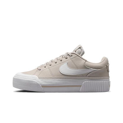Nike Court Legacy Lit Leather Comfort Slip-Resistant Cushioned Durable Low-Top Tennis Shoes FD0355-133