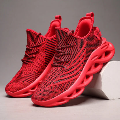 New Running Sneakers Newest Breathable Comfort For Women Low Top Large Size Men's Sports Increase Shoes Mesh Jogging Casual