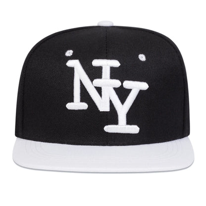 Unisex NY Letter Embroidery Hip-hop Hats Spring Autumn Outdoor Adjustable Casual Baseball Caps Sunscreen Hat Sports Cap