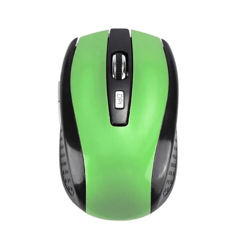 Rato Ótico Sem Fios 2.4GHz com Recetor USB para Gaming, 6 Botões, para Computador, PC e Portátil, Acessórios