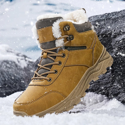 men boots 2025 New Winter Slippers Warm Men Shoes Waterproof Non-Slip Plush Sneakers Male tenis shoes Boots Men Sneakers Winter
