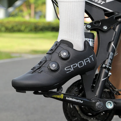 Cycling Sneakers Breathable MTB Shoes Men Women Trail Mountain Bicycle Riding Shoes Sport Road Bike Shoes Spd Pedal Cycle Shoes