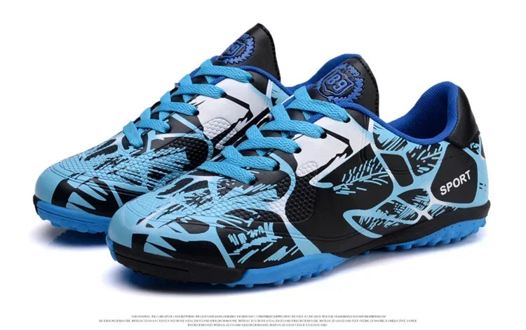 Buty piłkarskie dla dzieci Sports Society Field Chłopięce buty do piłki nożnej Futsal Szybkie buty do halowej piłki nożnej Oryginalne buty z kolcami do kostek Buty piłkarskie