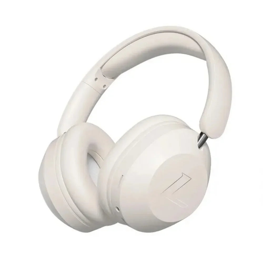 Foldable Wireless Bluetooth Headset Over Ear Sports Headphones with Stereo Sound, Noise Reduction, High Power Bluetooth Headphones for Music, Calls & Travel